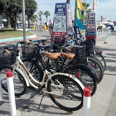 Apartamento Piscina, Playa Parking A 5 Min Caminando Del Puerto De